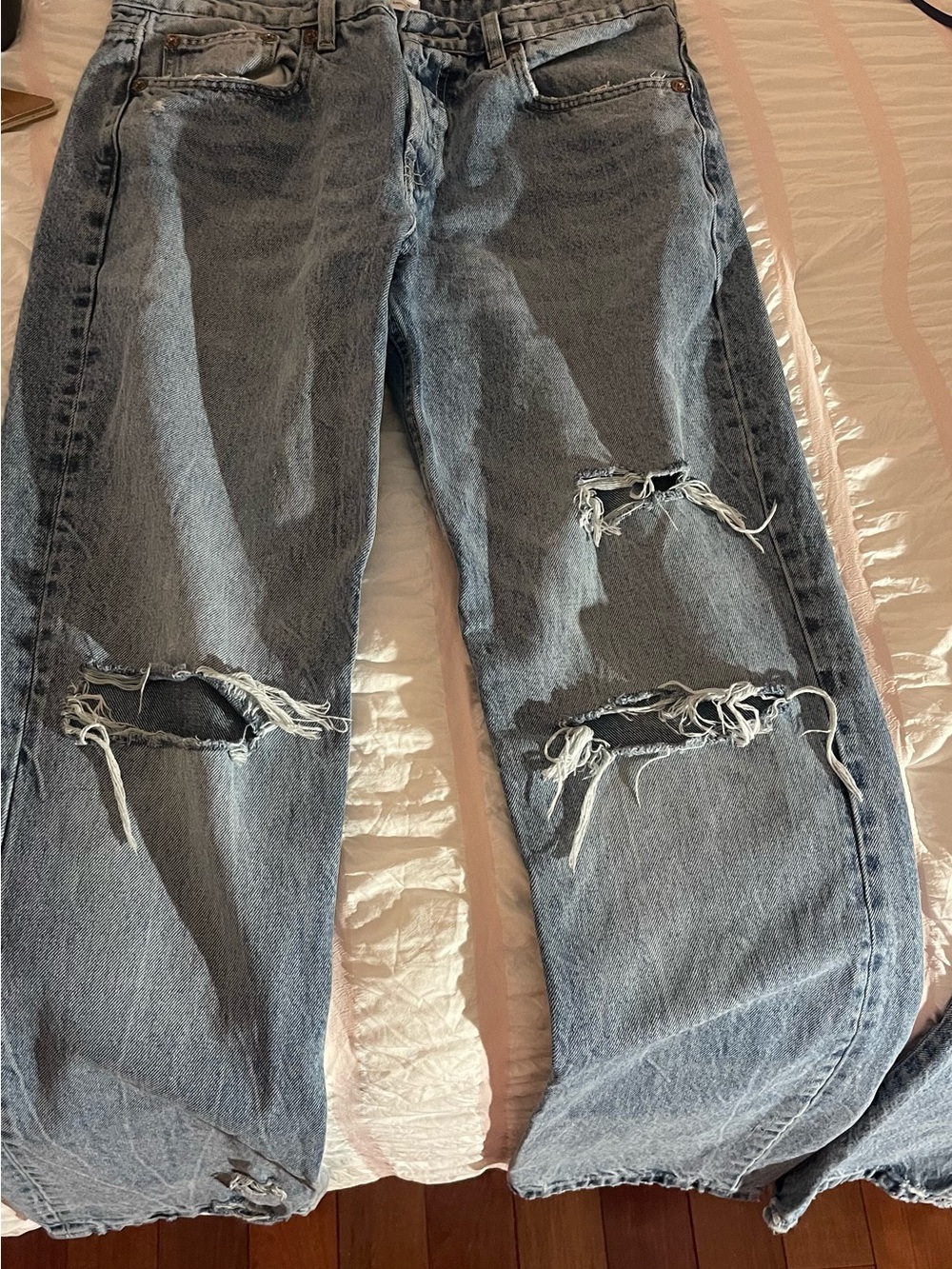 Zara Distressed Jeans